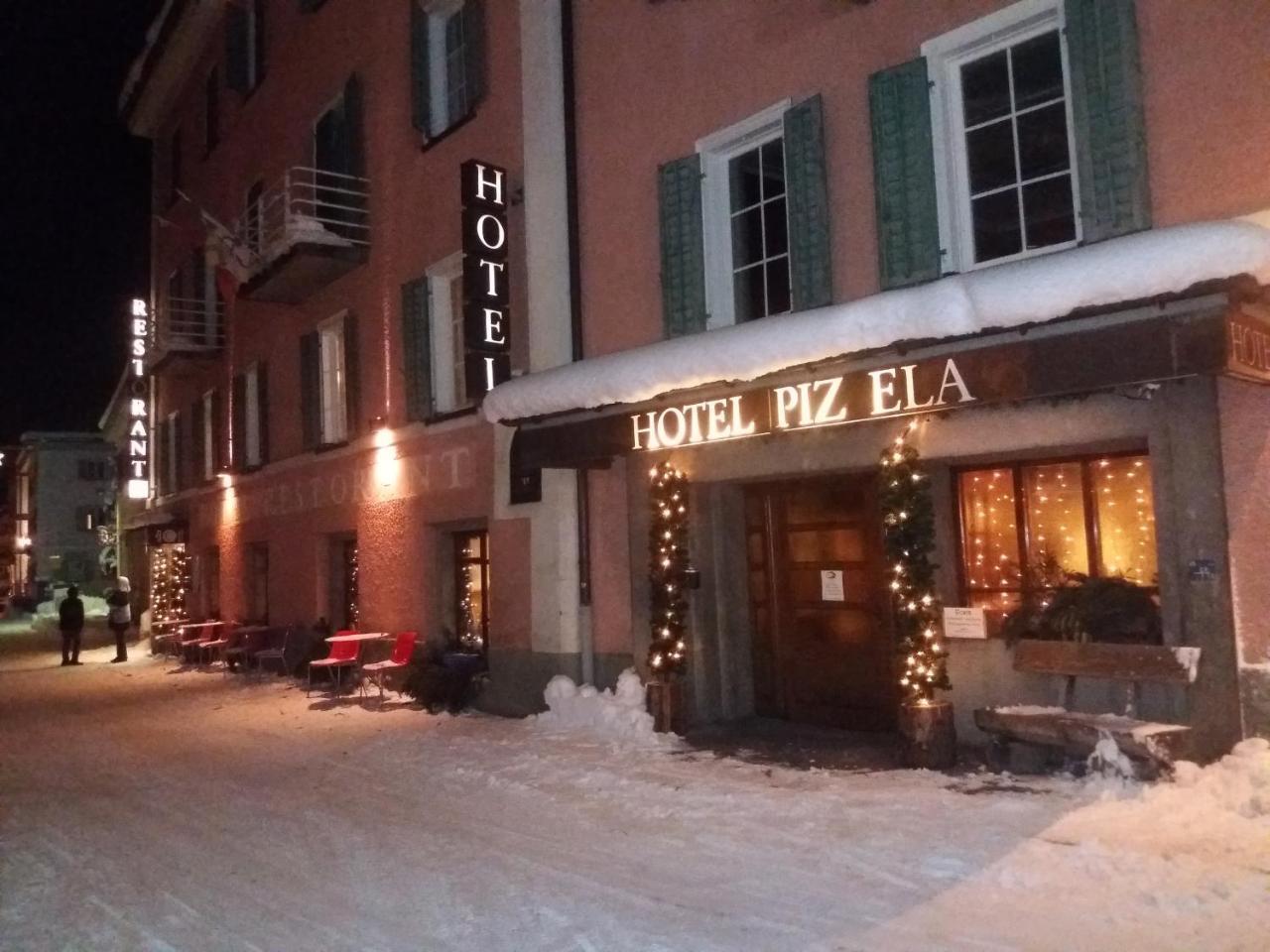 Hotel Piz Ela Bergun ดาวอส ภายนอก รูปภาพ